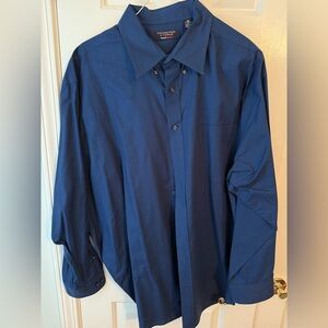 Men's Blue Dress Shirt